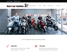 Tablet Screenshot of bormarmotos.com